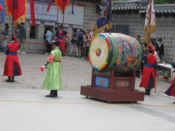 large drums are integral to this ceremony