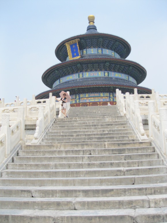 I'm somewhere in this photo as well! Temple of Heaven